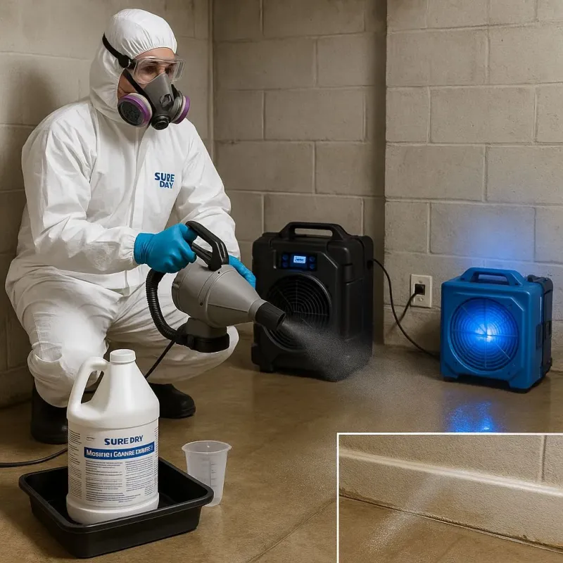 Sanitization and Odor Removal process in San Marcos, TX