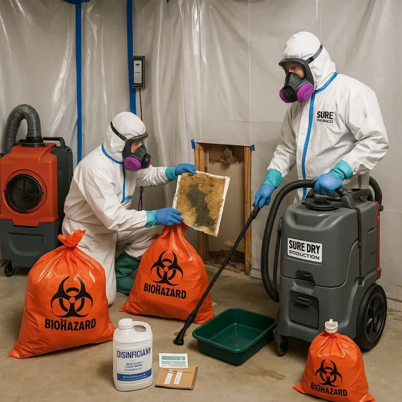 Contaminated Water Handling Protocols process in San Marcos, TX