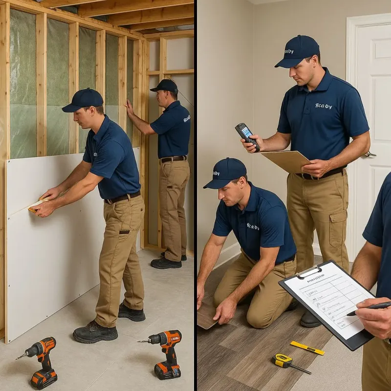 Repairs and Reconstruction process in San Marcos, TX